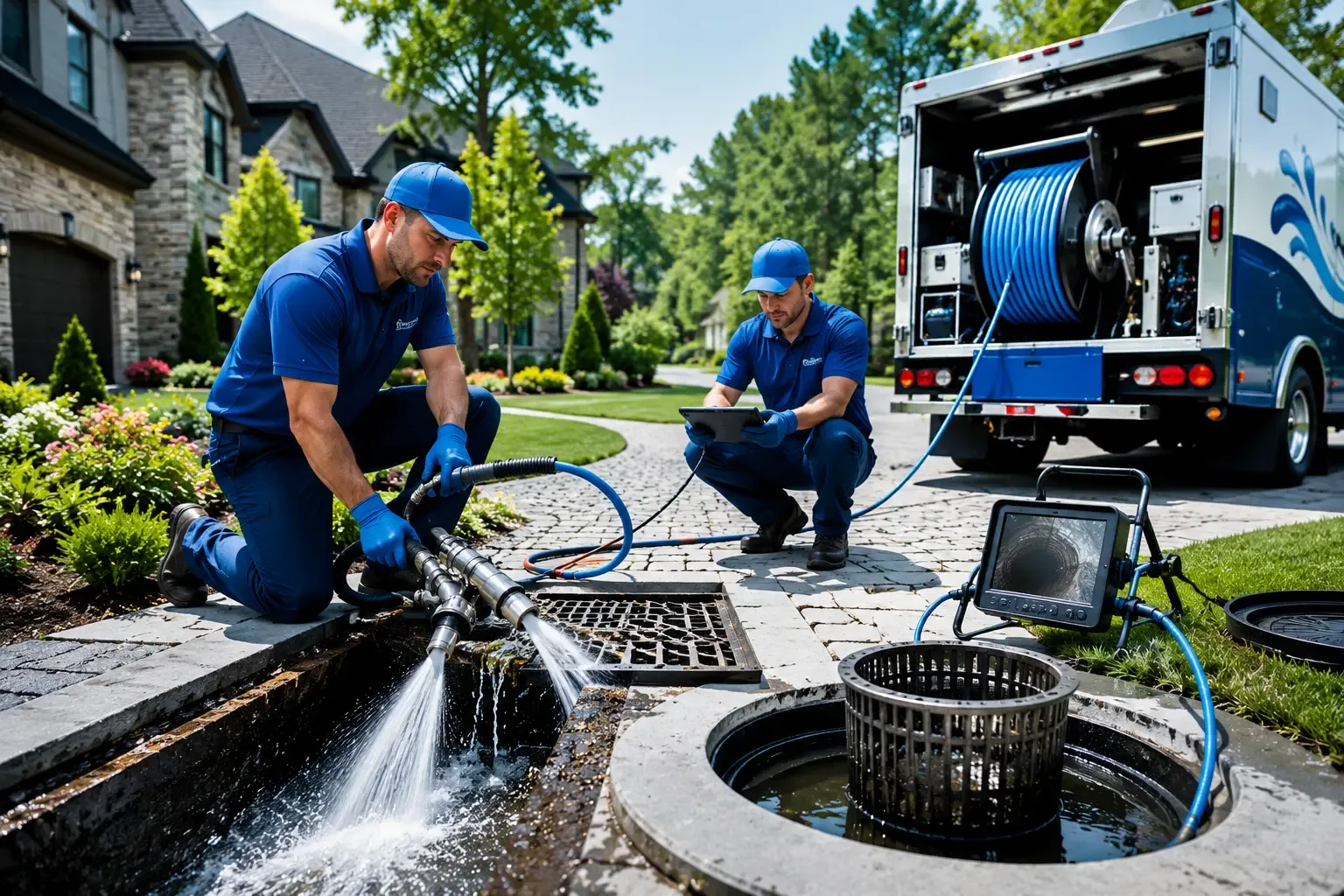 Local outdoor drain cleaning professionals in Highland, MD
